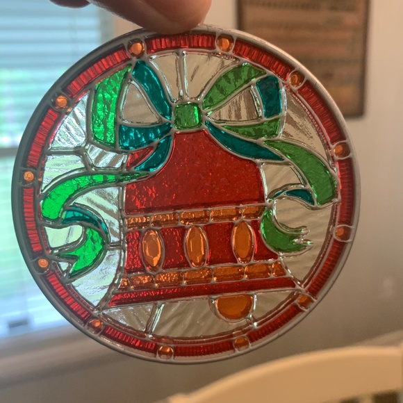 TIFFANY 1977 Hallmark Holiday HIghlights Acrylic Ornament BELL - Picture 2 of 6